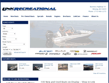 Tablet Screenshot of linkrecreational.com